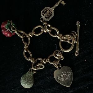 Lovely Juicy Couture Charm Bracelet